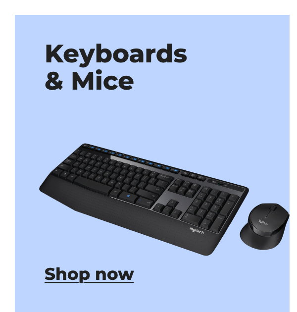 Keyboards & Mice - Shop now