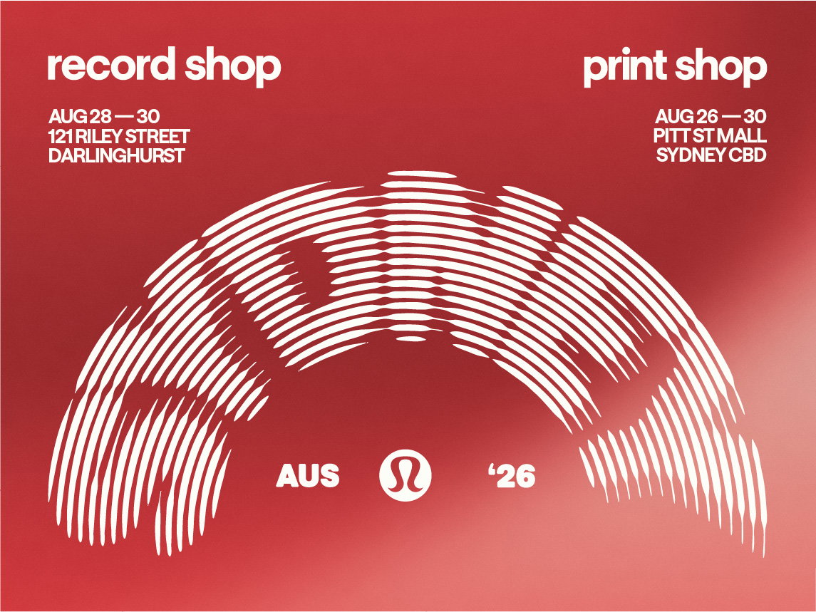 Sydney marathon Record Shop and Print Shop