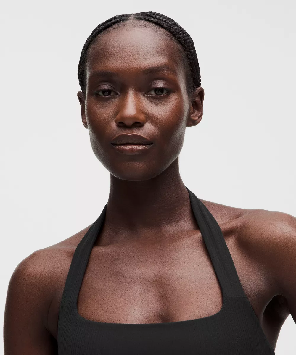 lululemon Align™ Mix-Rib Halter Tank Top Light Support, B/C Cup