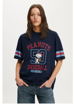 Shop women's snoopy graphic tees