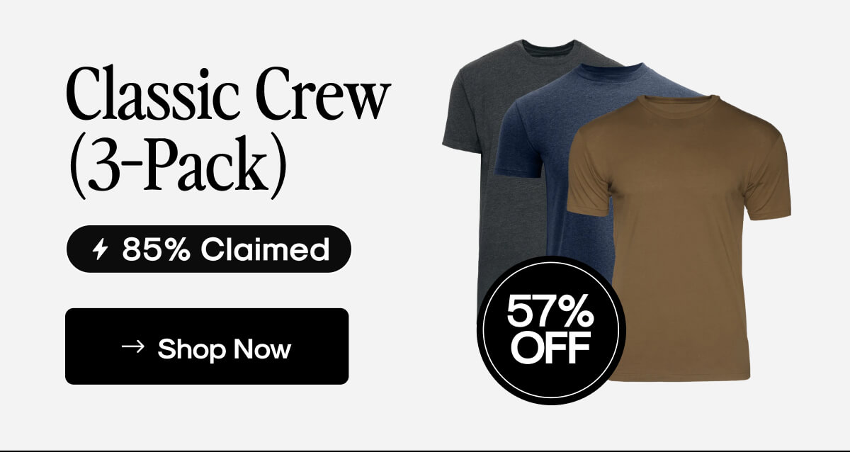 Classic Crew 3-Pack