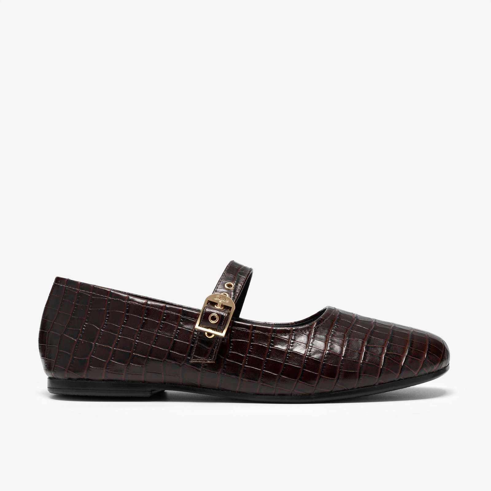Shop Livia Jane Dark Brown Crocodile