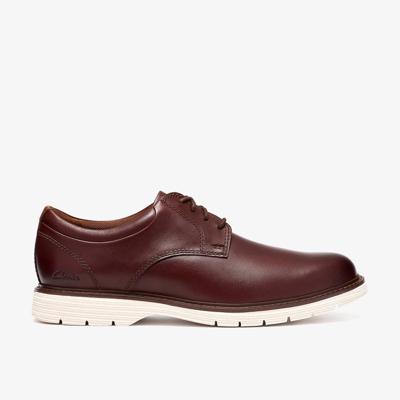 Shop Baystone Plain Dark Tan Leather