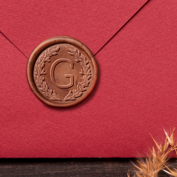 A wax seal