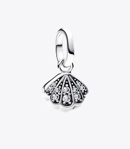 Sparkling Shell Mini Dangle Charm