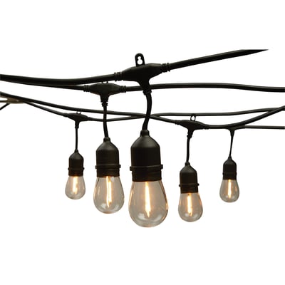 Ironton String Lights, 24ft., 12 Bulbs, 120 Volts, 10.8 Watts
