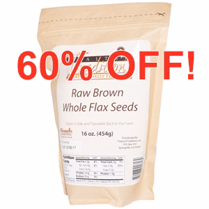 Image of Brown Flax Seed – 16 oz.