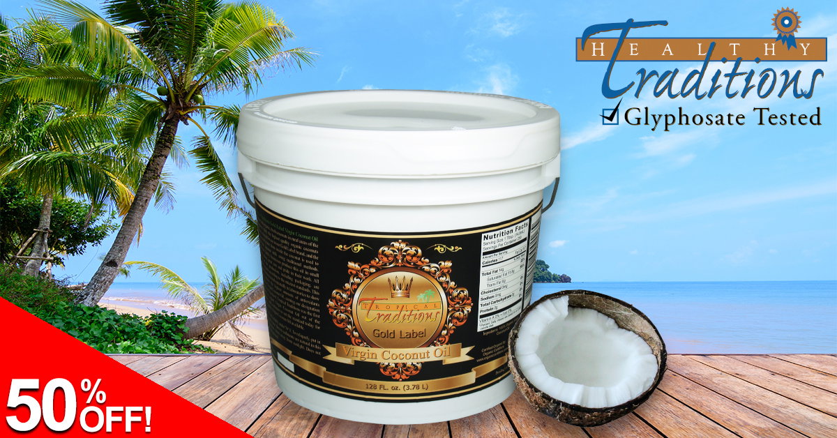 50% off Virgin Coconut Oil
