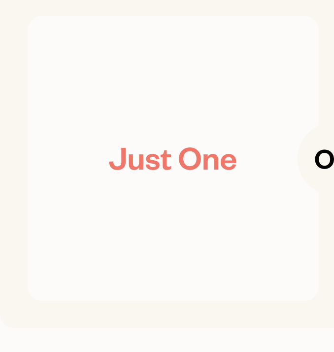 Just One