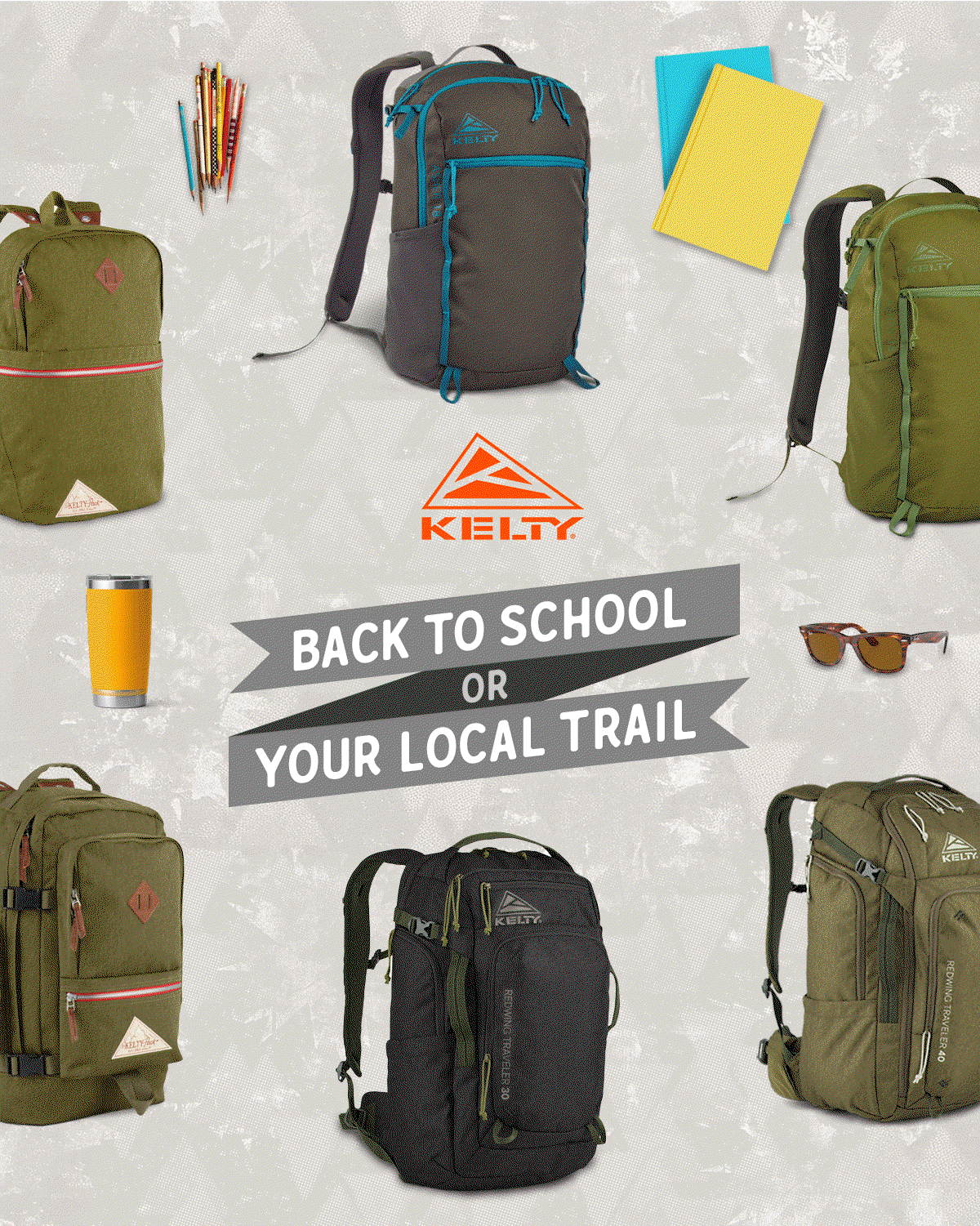 SHOP FOR BACK TO SCHOOL or Local trail