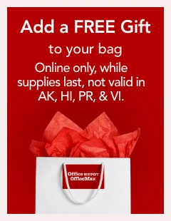 add a free gift to your bag
