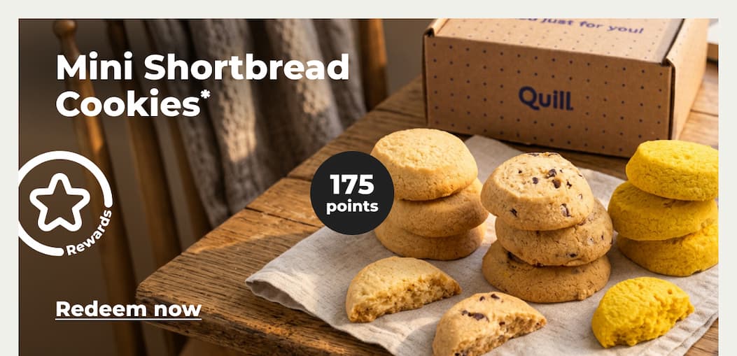 Mini Shortbread Cookies* - Redeem now