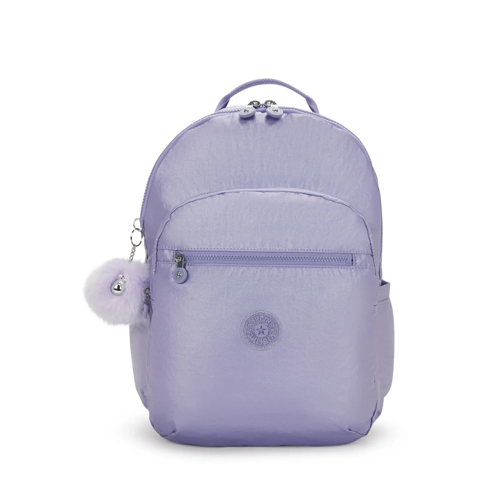 Seoul Extra Large Metallic 17" Laptop Backpack-Amethyst Aura Metallic