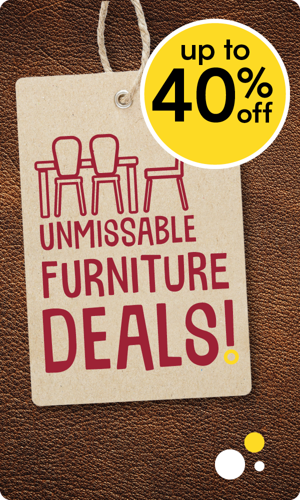 Unmissable furniture deals