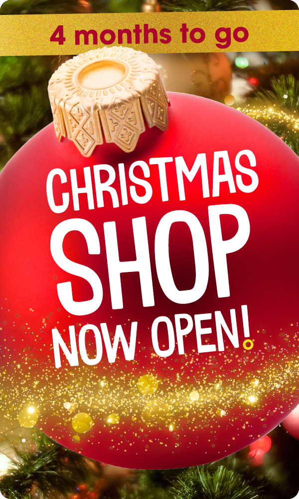 Christmas shop now open