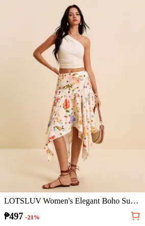 LOTSLUV Women s Elegant Boho...