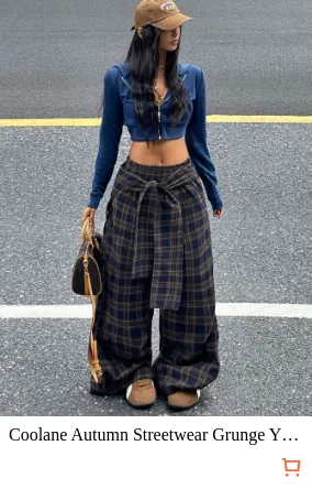 Coolane Autumn Streetwear Grunge...