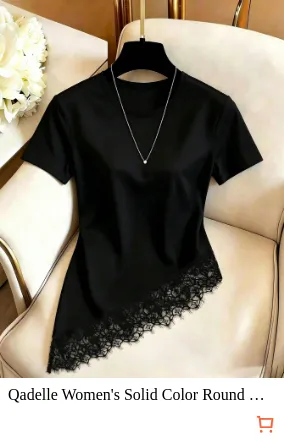 Qadelle Women s Solid Color Round...