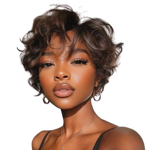bob wig short hair