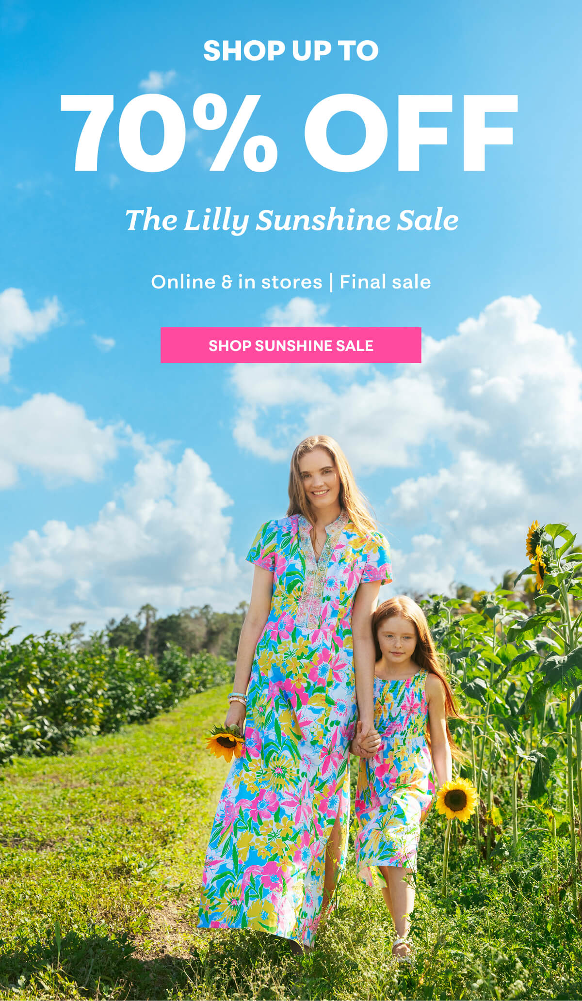 The Lilly Sunshine Sale