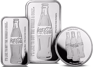 Coca-Cola® Silver Rounds & Bullion