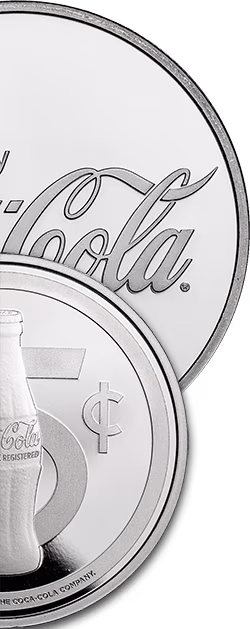 Coca-Cola® licensed coins