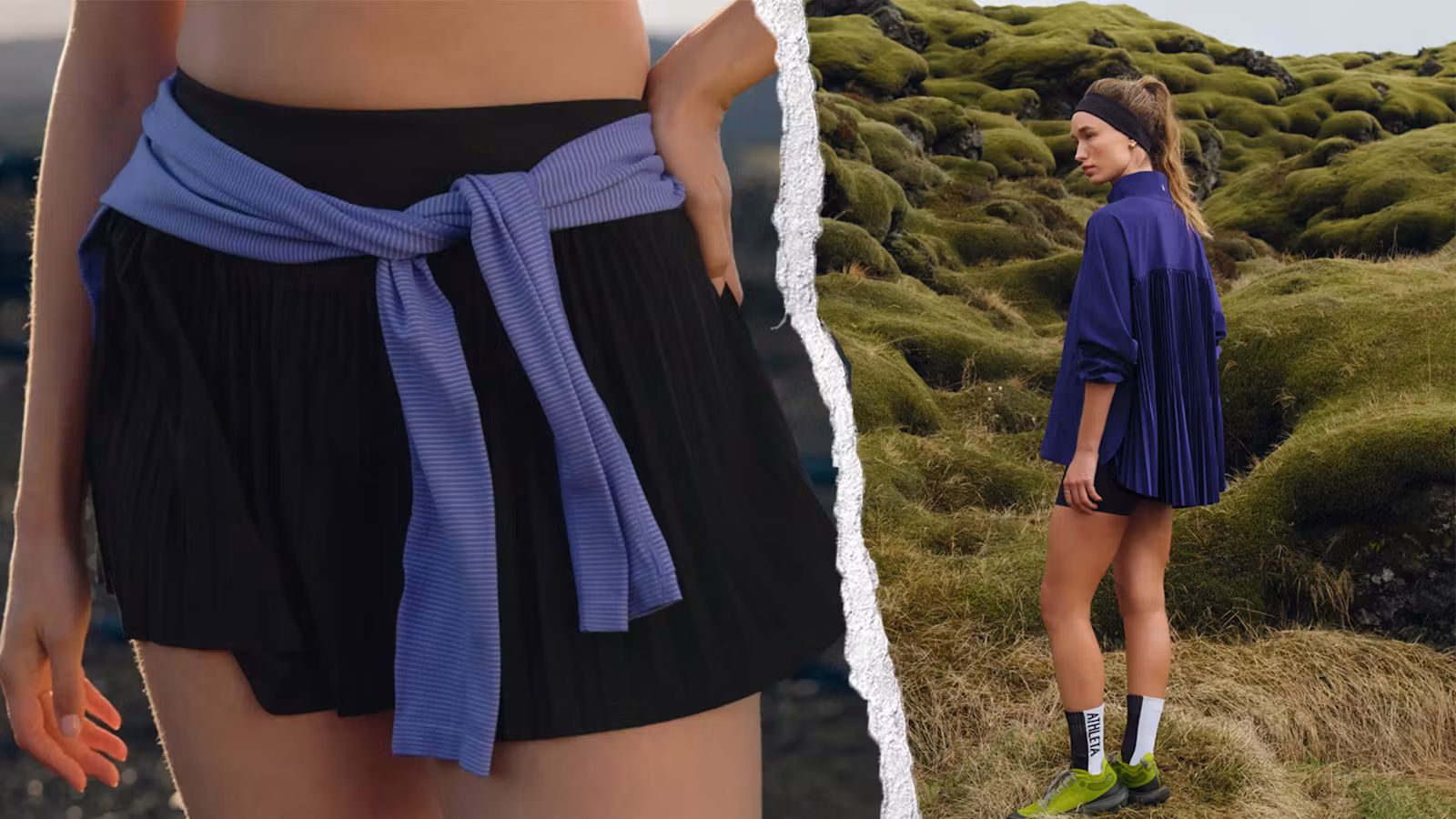 This Plissé Collection Is Proving How Elevated Athleisure Can Be