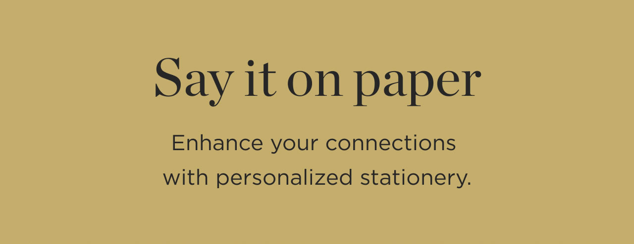 Say It On Paper