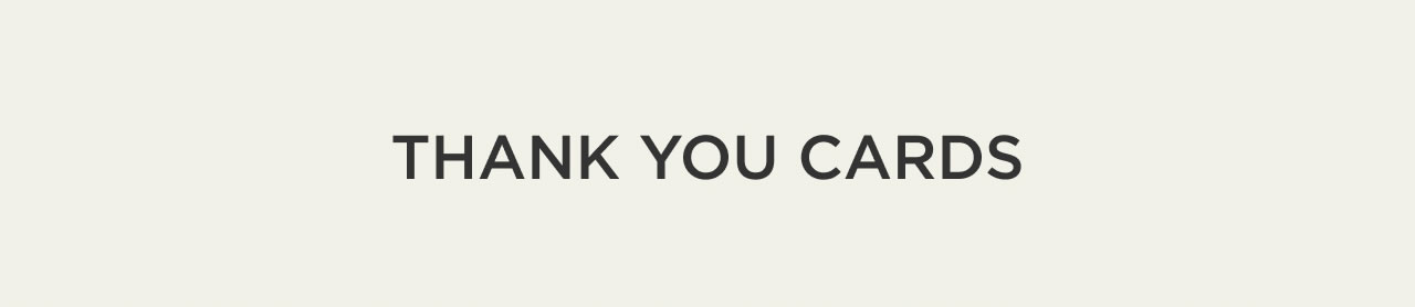 Thank You Cards