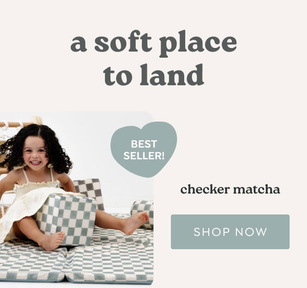 a soft place to land - checker matcha  *BEST SELLER!* - [SHOP NOW]
