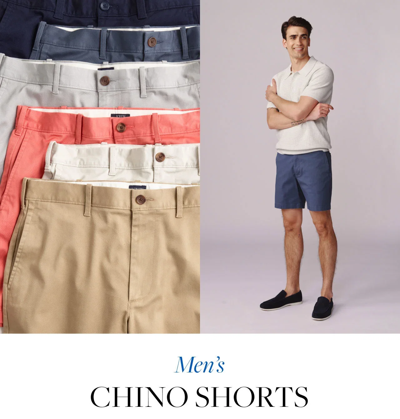 Men's Chino Shorts.