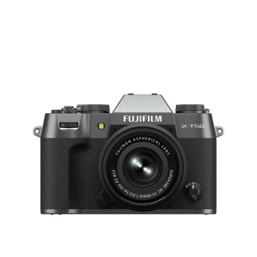Fujifilm X-T50 Silver with XC 15-45mm f/3.5-5.6 OIS PZ Lens