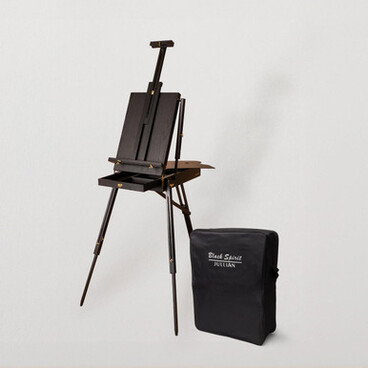Jullian Black Spirit Full Size Easel with Bag
