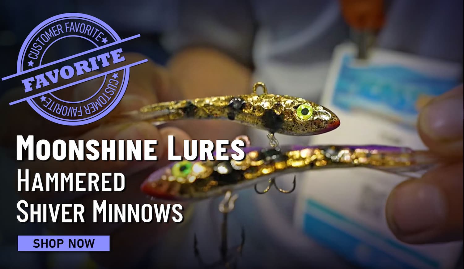 Customer Favorite Moonshine Lures Hammered Shiver Minnows Shop Now