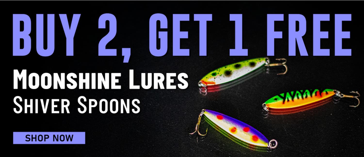 Buy 2, Get 1 Free Moonshine Lures Shiver Spoons Shop Now