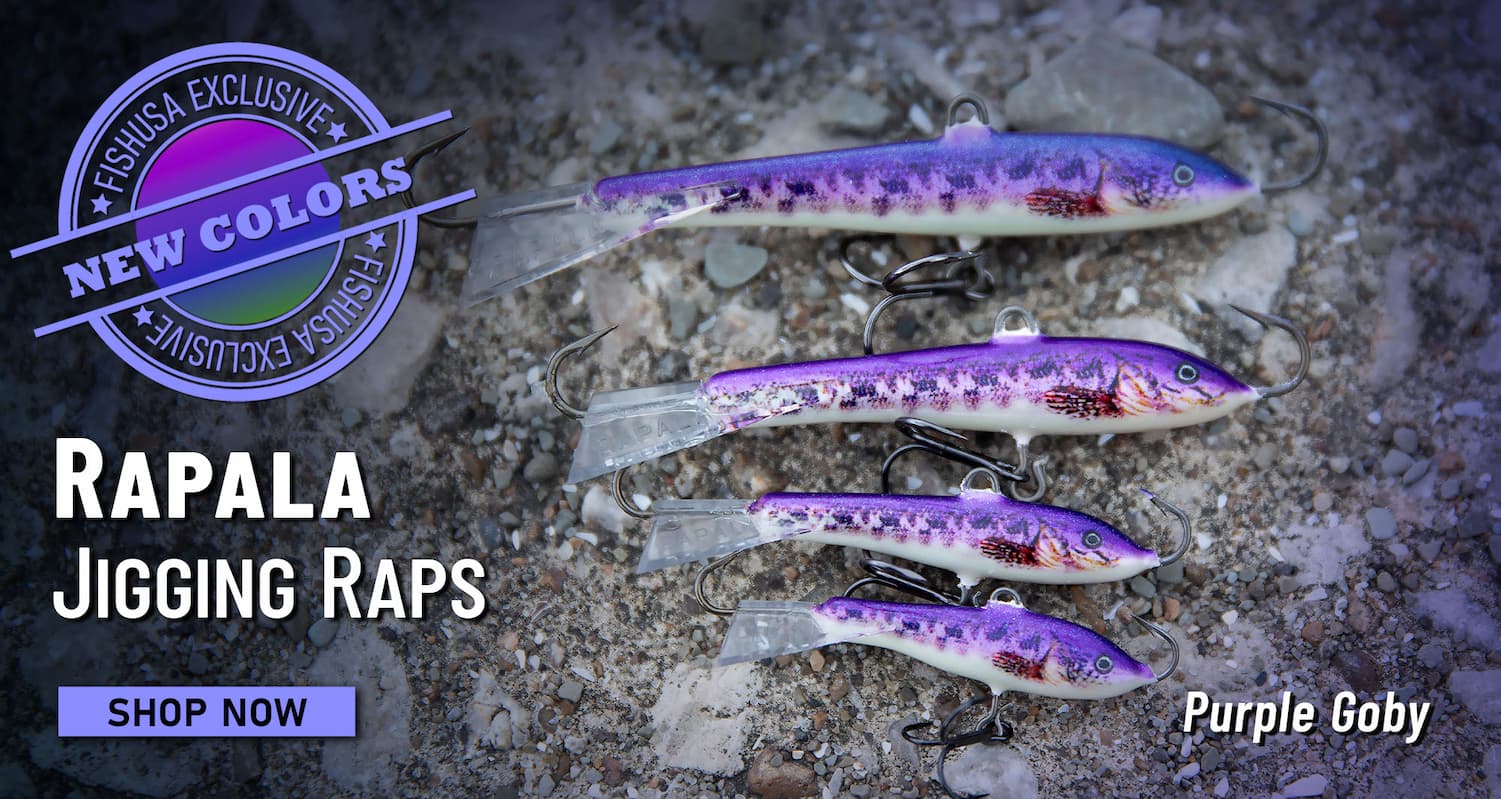 New FishUSA Exclusive Color Rapala Jigging Raps Purple Goby Shop Now