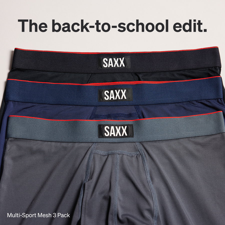 Back to school edit: Multi-Sport Mesh Performance Boxer Brief (3 Pack)