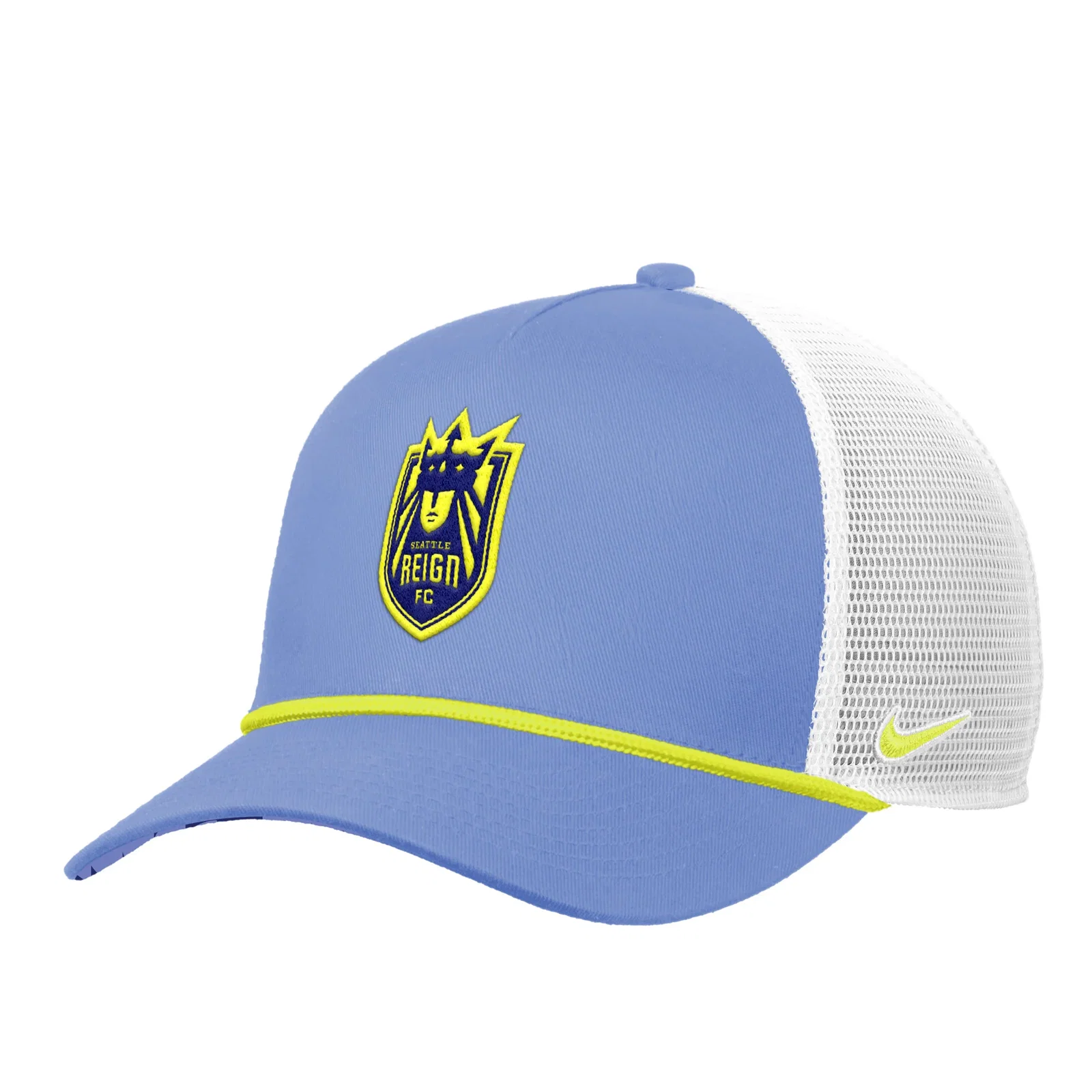 Image of Unisex Seattle Reign FC Nike 2026 Rise Rope Trucker Hat