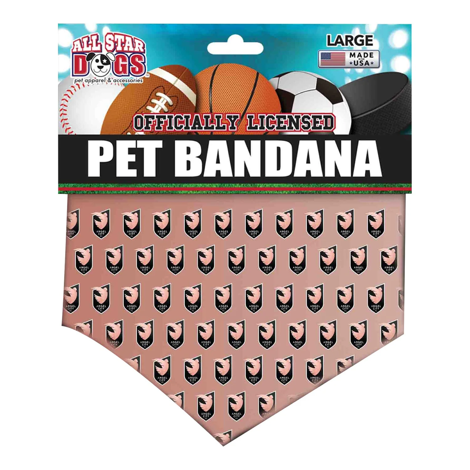 Image of Angel City FC Large Repeat Bandana