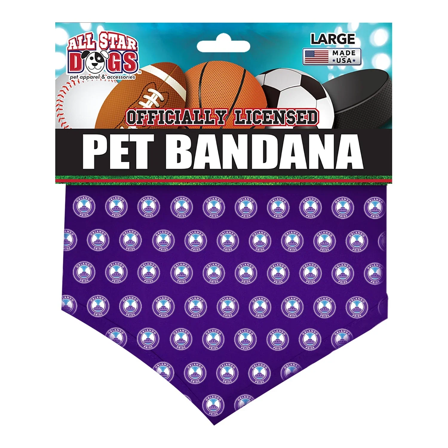 Image of Orlando Pride Large Repeat Bandana
