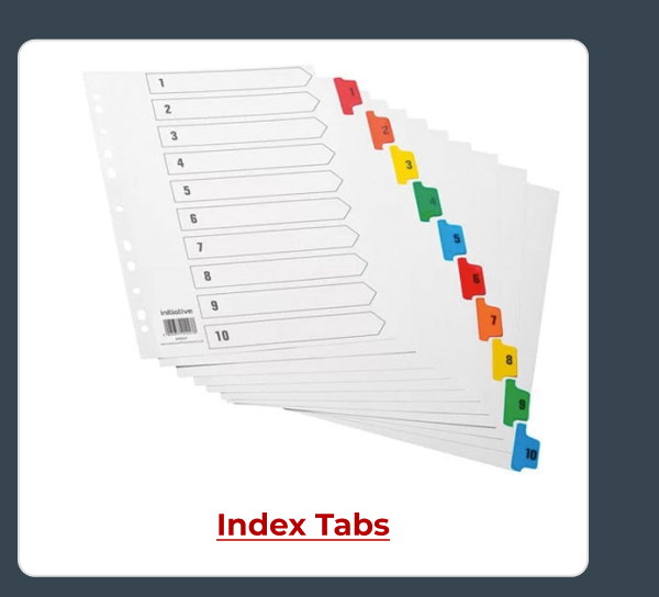 Index Tabs