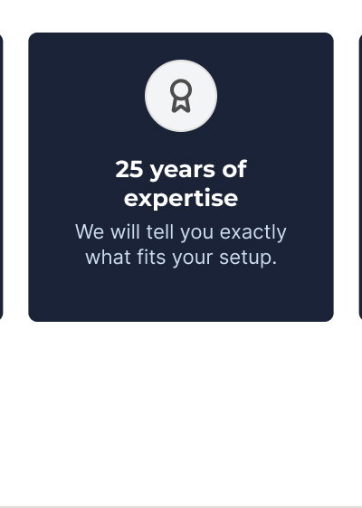 25 years of expertise