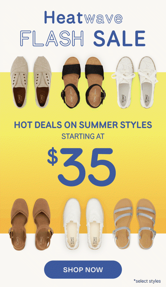 Forecast: Hot Deals Starting at $35