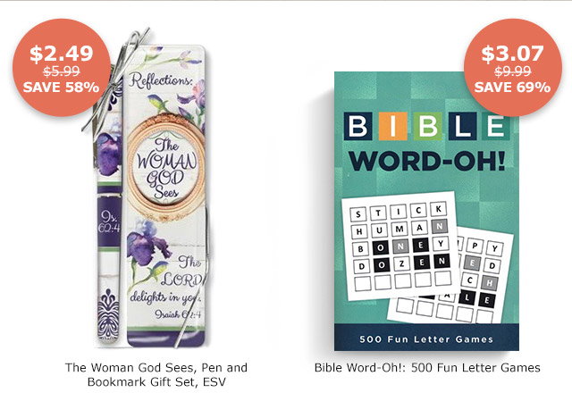 The Woman God Sees, Pen and Bookmark Gift Set | Bible Word-Oh
