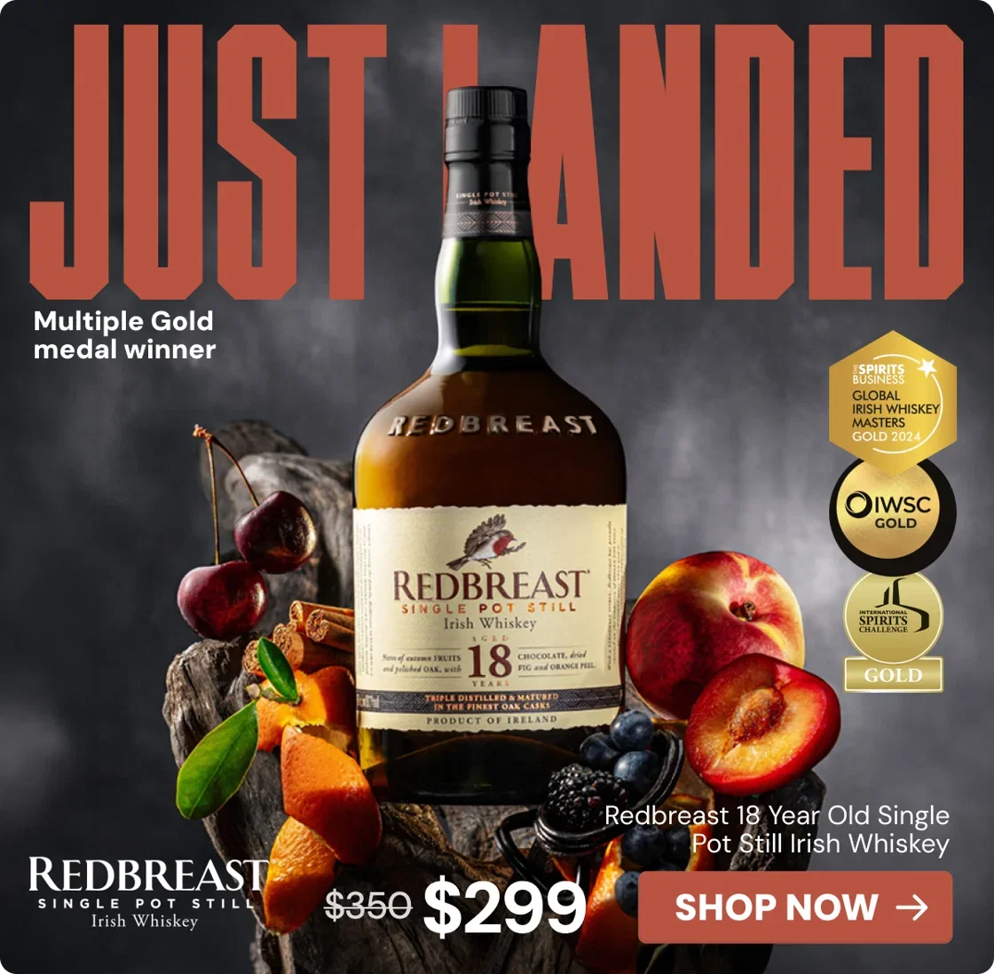 Redbreast 18 Year Old Single Pot Still Irish Whiskey