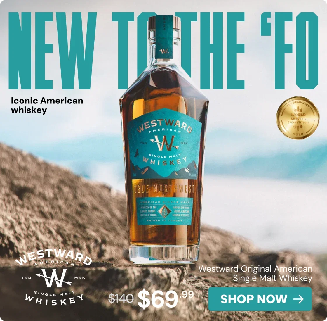 Westward Original American Single Malt Whiskey