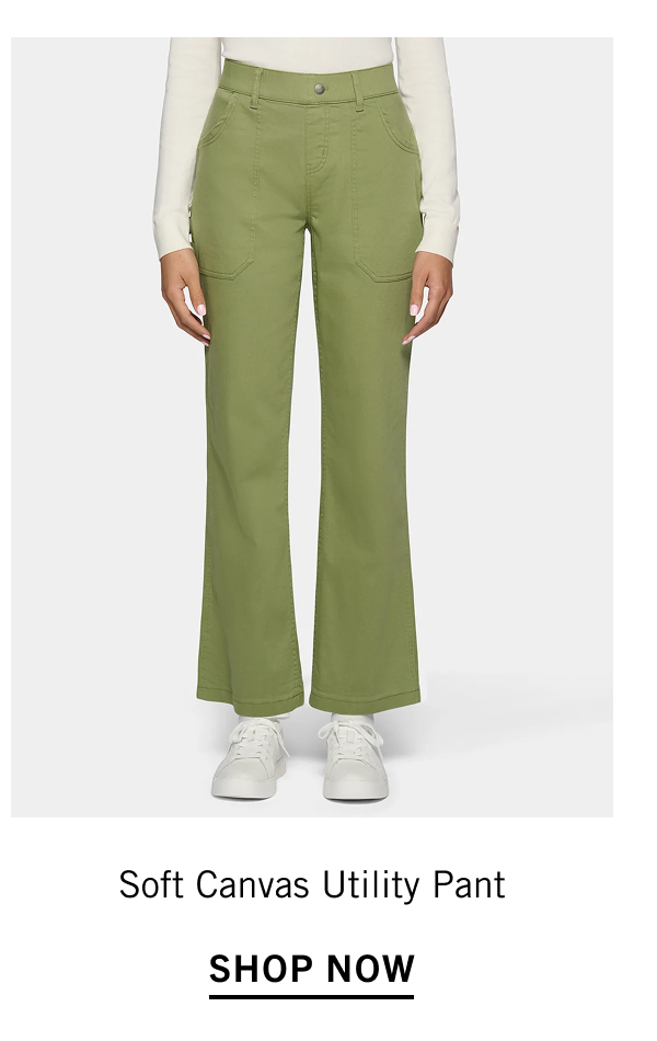 Soft Canvas Utility Pant