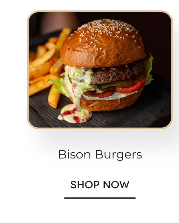 Bison Burgers SHOP NOW