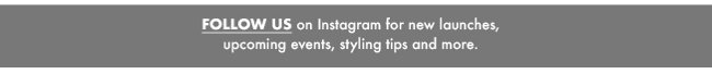 Follow us on Instagram