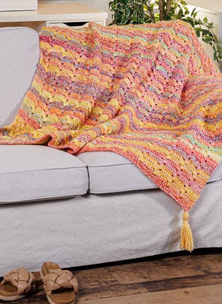 Free Summer Harmony Crochet Blanket Pattern